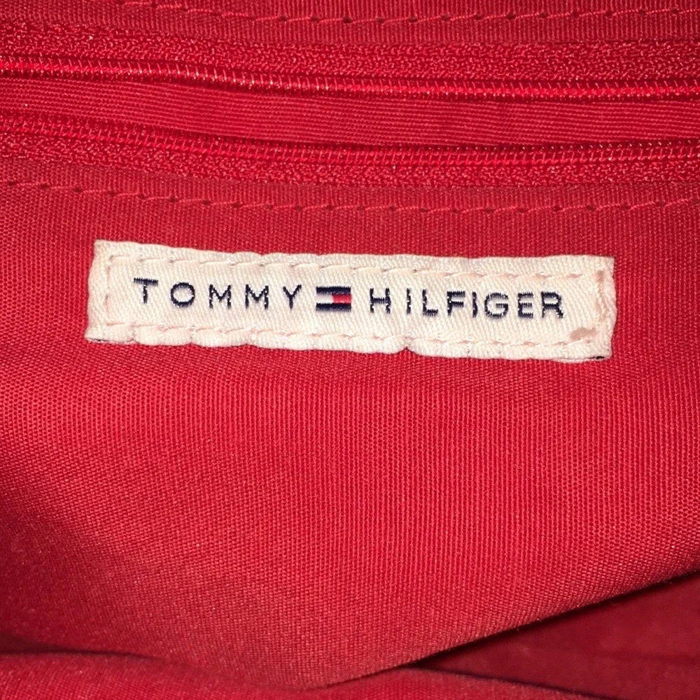 Tommy Hilfiger Tartan Shoulder Bag 
Crossbody Bag Red White and Blue - Picture 3 of 17